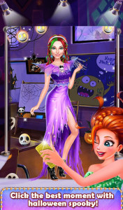 اسکرین شات بازی Halloween Spooky Girl Salon 5