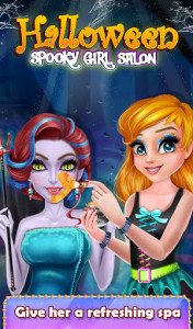 اسکرین شات بازی Halloween Spooky Girl Salon 6