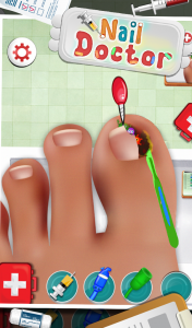 اسکرین شات بازی Nail Doctor Games 3