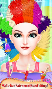 اسکرین شات بازی Princess Hair Style Salon Game 4