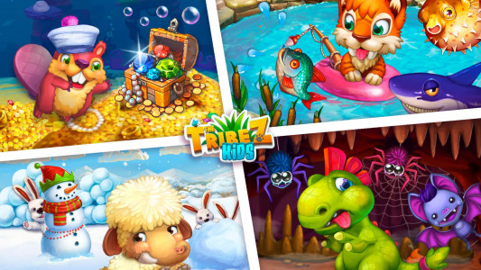 اسکرین شات بازی The Tribez Kids 8