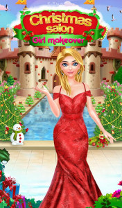 اسکرین شات بازی Christmas Salon Girl Makeover 1