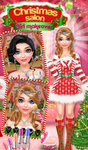 اسکرین شات بازی Christmas Salon Girl Makeover 3