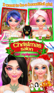 اسکرین شات بازی Christmas Salon Girl Makeover 4