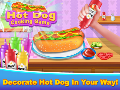 اسکرین شات بازی HotDog Making Game 1