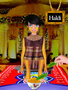 اسکرین شات برنامه North Indian Wedding Game 5