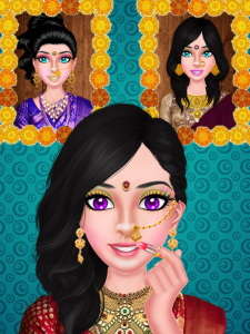 اسکرین شات 2 برنامه North Indian Wedding Game