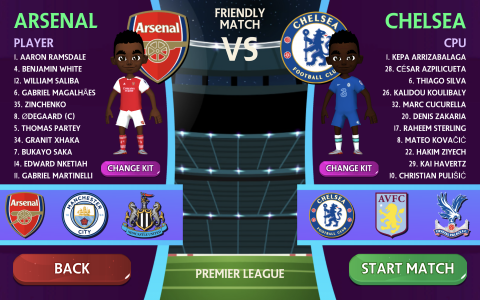 اسکرین شات بازی Premier League Football Game 1