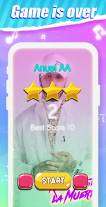 اسکرین شات بازی Anuel AA On Piano Game 4