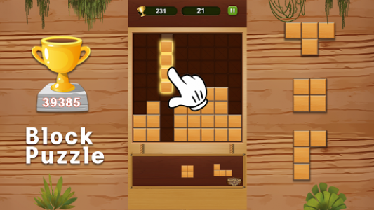 اسکرین شات بازی Block Puzzle - Wood Style Game 1