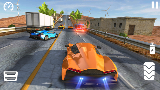اسکرین شات 2 برنامه Car Racing Challenge