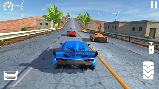 اسکرین شات 1 برنامه Car Racing Challenge