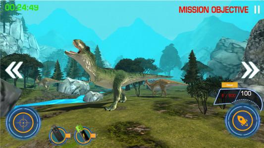 اسکرین شات بازی Dinosaur Hunter 3D 3