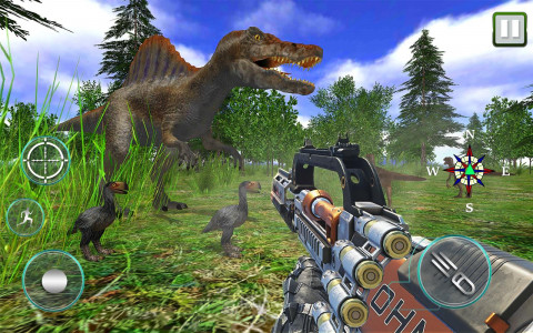 اسکرین شات بازی Dinosaur Hunter 3D 1