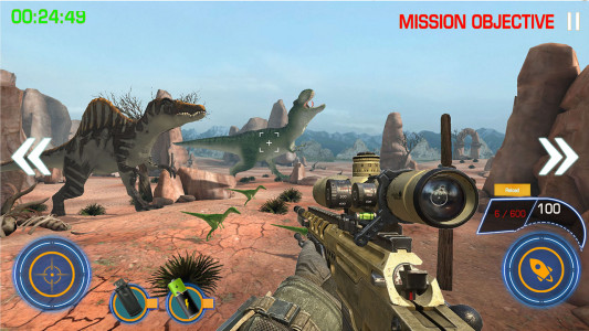 اسکرین شات بازی Dinosaur Hunter 3D 1