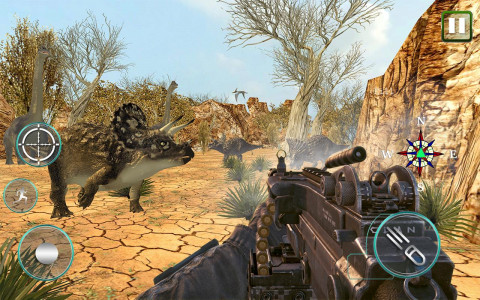 اسکرین شات بازی Dinosaur Hunter 3D 4
