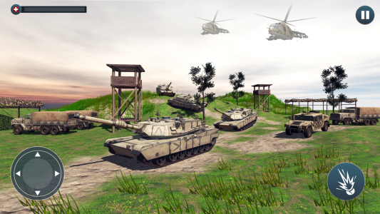 اسکرین شات برنامه Metal Tanks Battle 1