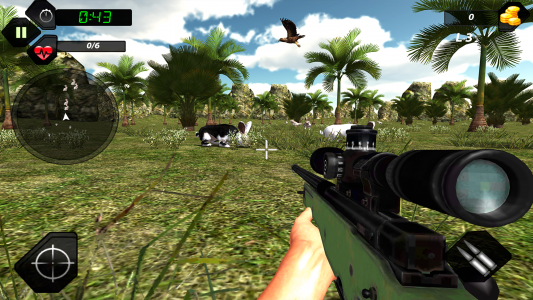 اسکرین شات بازی Rabbit Hunting 3D 2