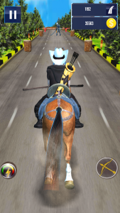 اسکرین شات برنامه Cowboy Horse Run 2