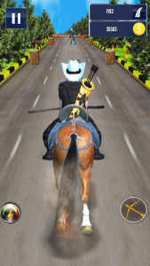 اسکرین شات 2 برنامه Cowboy Horse Run
