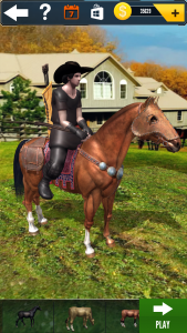 اسکرین شات برنامه Cowboy Horse Run 3