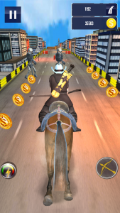 اسکرین شات 5 برنامه Cowboy Horse Run