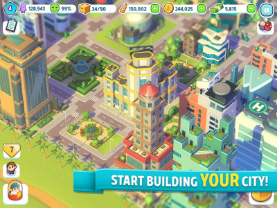 اسکرین شات بازی City Mania: Town Building Game 1