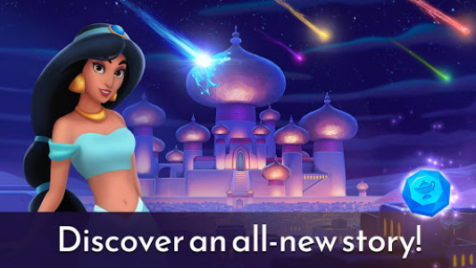 اسکرین شات بازی Disney Princess Majestic Quest: Match 3 & Decorate 7