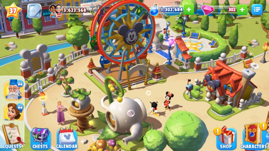 اسکرین شات بازی Disney Magic Kingdoms 4