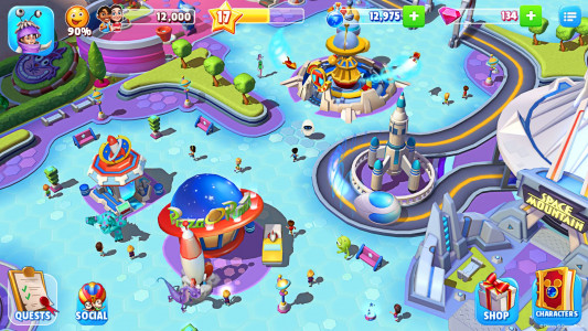 اسکرین شات 6 بازی Disney Magic Kingdoms