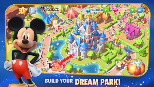 اسکرین شات 1 بازی Disney Magic Kingdoms