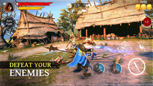 اسکرین شات بازی Iron Blade: Medieval Legends RPG 1