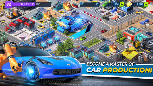 اسکرین شات بازی Overdrive City – Car Tycoon Game 1