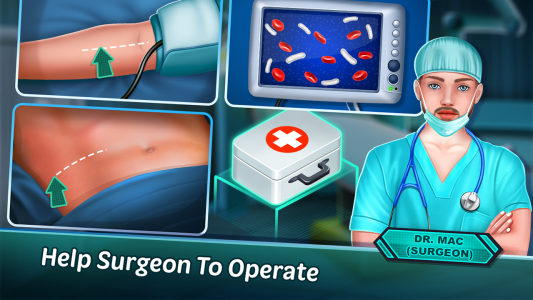 اسکرین شات برنامه Multi Surgery Hospital Games 7