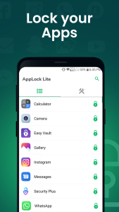 اسکرین شات 1 برنامه App Lock - Lock Apps