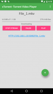 اسکرین شات برنامه xTorrent - Stream Torrents 1