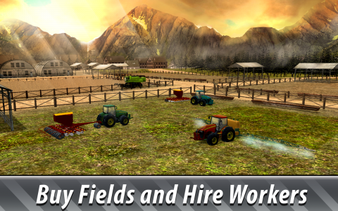 اسکرین شات بازی Euro Farm Simulator 3D 2