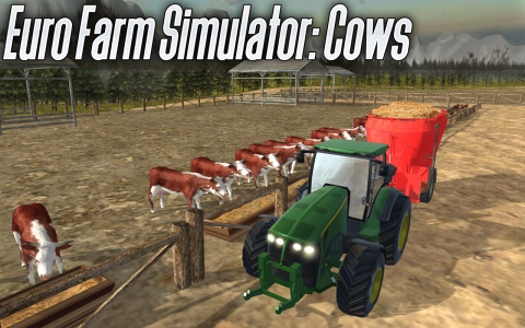 اسکرین شات بازی 🚜 Euro Farm Simulator: 🐂 Cow 1