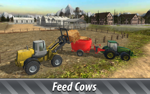 اسکرین شات بازی 🚜 Euro Farm Simulator: 🐂 Cow 2