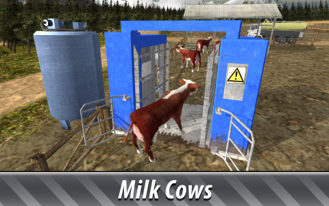 اسکرین شات بازی 🚜 Euro Farm Simulator: 🐂 Cow 3