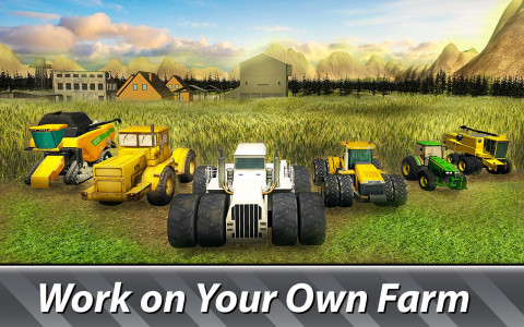 اسکرین شات بازی 🚜 Farm Simulator: Hay Tycoon  1