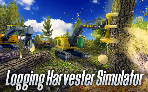 اسکرین شات بازی Logging Harvester Truck 1