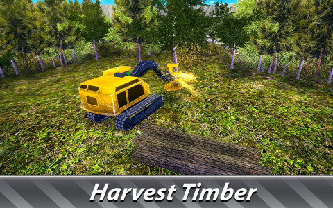 اسکرین شات بازی Logging Harvester Truck 3