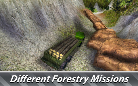 اسکرین شات بازی Logging Harvester Truck 4