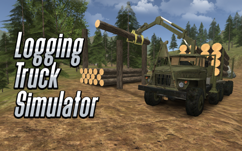 اسکرین شات بازی Logging Truck Simulator 3D 1