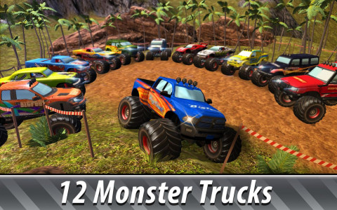 اسکرین شات بازی Monster Truck Offroad Rally 3D 2