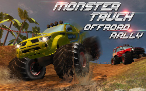 اسکرین شات بازی Monster Truck Offroad Rally 3D 1