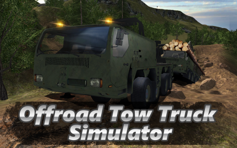 اسکرین شات بازی Offroad Tow Truck Simulator 1