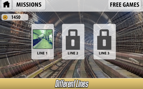 اسکرین شات بازی Paris Subway Simulator 3D 3