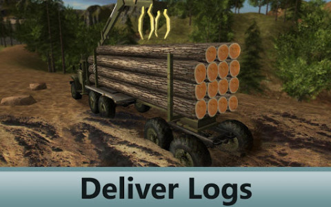 اسکرین شات بازی 🌲⚙️ Sawmill 🚚 Truck Driver Simulator 3D 7